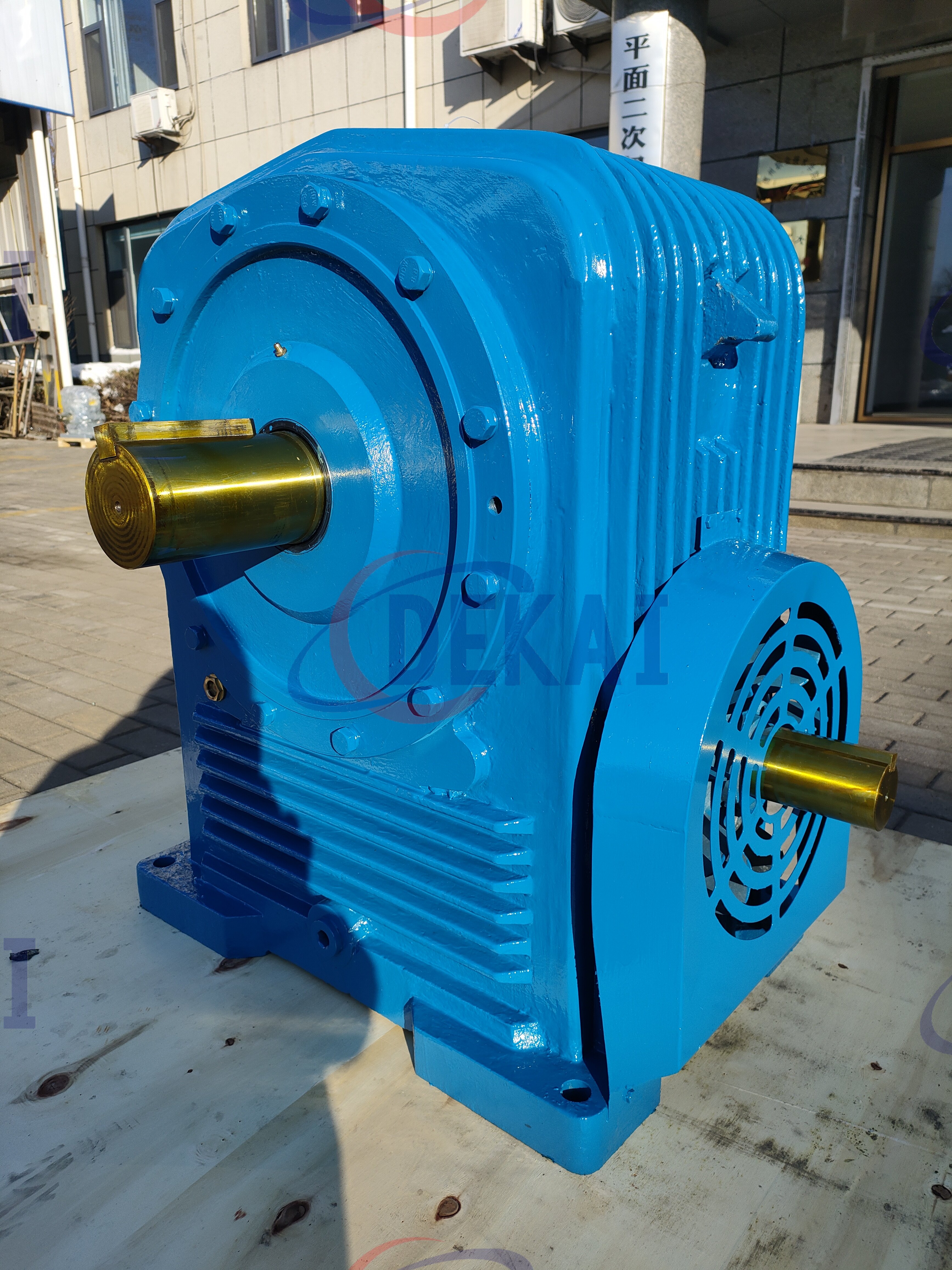 出口美国A254二次包络蜗杆减速机