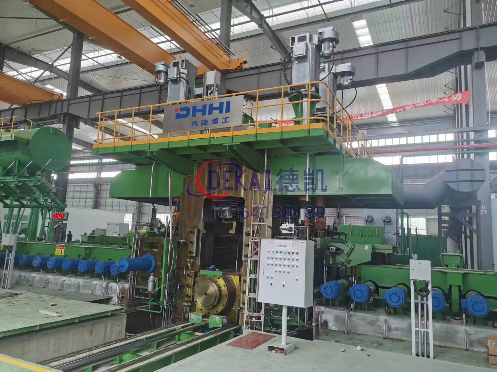 二次包絡(luò)環(huán)面蝸桿-齒輪減速機應(yīng)用于鋼廠軋機壓設(shè)備裝置