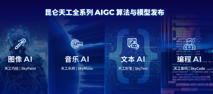 昆仑万维“天工”大语言模型