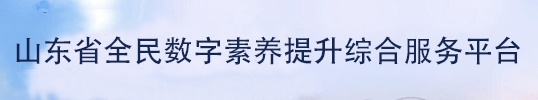 山东省全民数字素养和技能提升平台