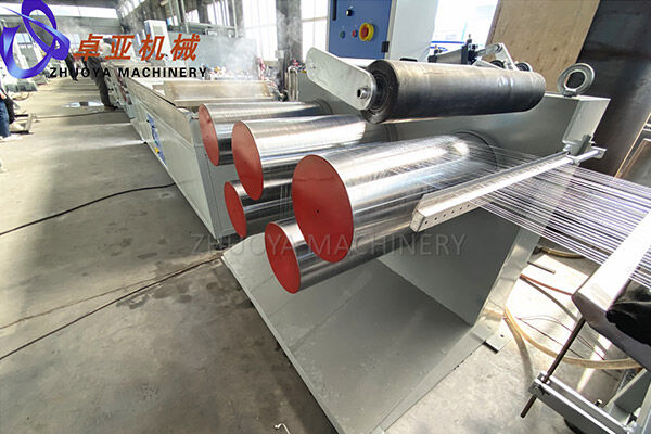 全新PET/PBT假睫毛絲拉絲機(jī)發(fā)貨前試車