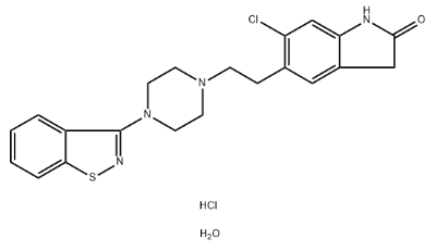 Ziprasidon hydrochloride monohydrate