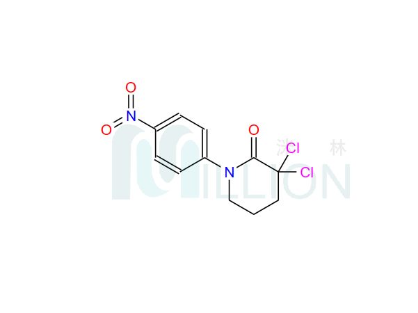 01-2;3,3-Dichloro-1-(4-nitrophenyl)piperidin-2-one
