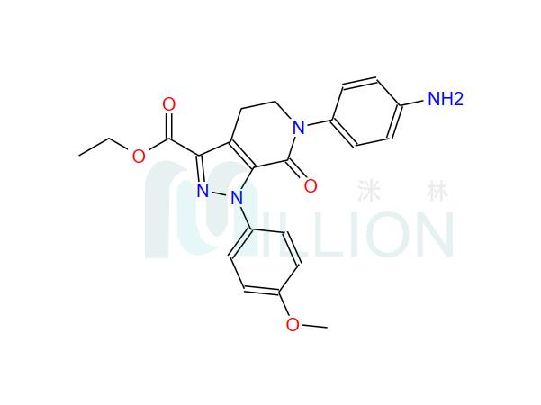 07-4;ethyl 6-(4-aMinophenyl)-1-(4-Methoxyphenyl)-7-oxo-4,5,6,7-tetrahydro-1H-pyrazolo[3,4-c]pyridine-3-carboxylate