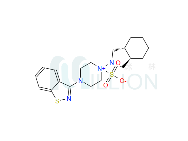 37-5;(3aR,7aR)-4'-(1,2-Benzisothiazol-3-yl)octahydrospiro[2H-isoindole-2,1'-piperaziniuM] Methanesulfonate