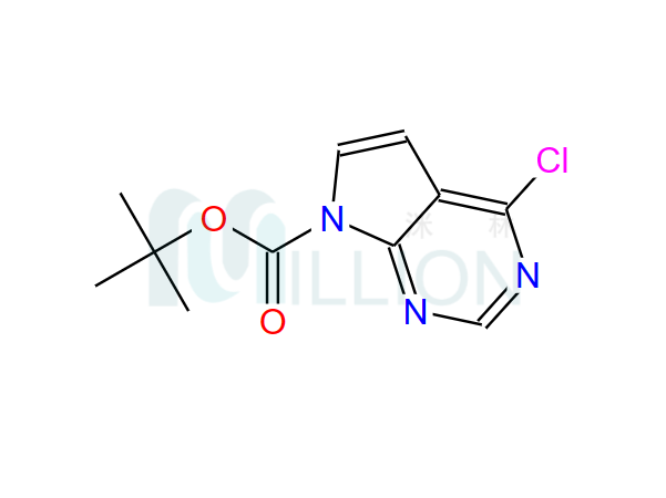  21-8；tert-butyl 4-chloro-7H-pyrrolo[2,3-d]pyrimidine-7-carboxylate