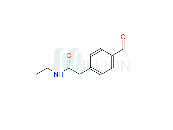 42-1；N-ethyl-2-(4-formylphenyl)acetamide