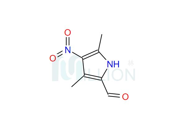 20-2;3,5-Dimethyl-4-nitro-1H-pyrrole-2-carbaldehyde