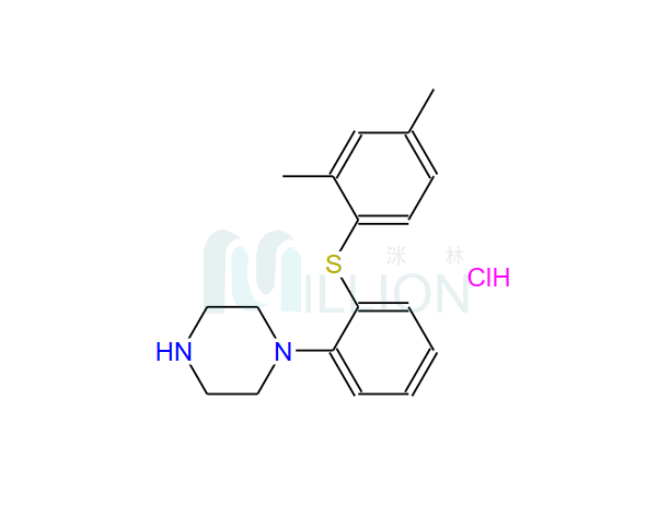 28-5;1-[2-(2,4-DiMethylphenylsulfanyl)phenyl]piperazine Hydrochloride
