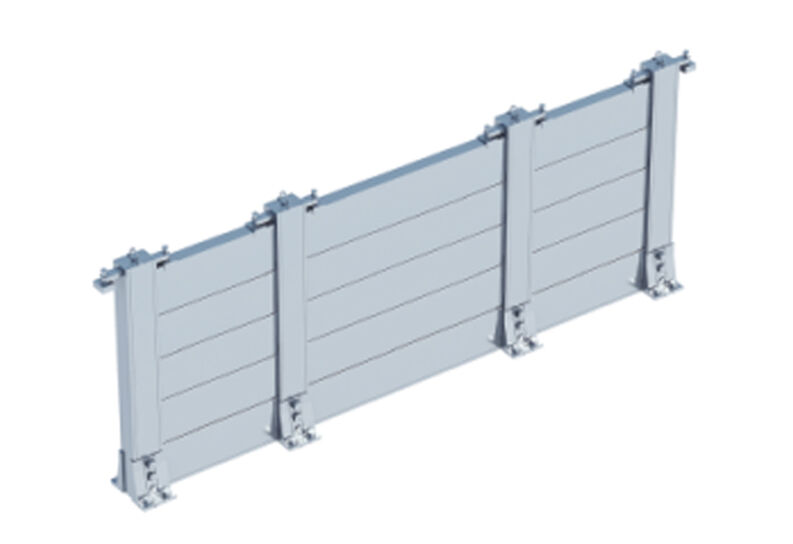 铝合金移动防洪板