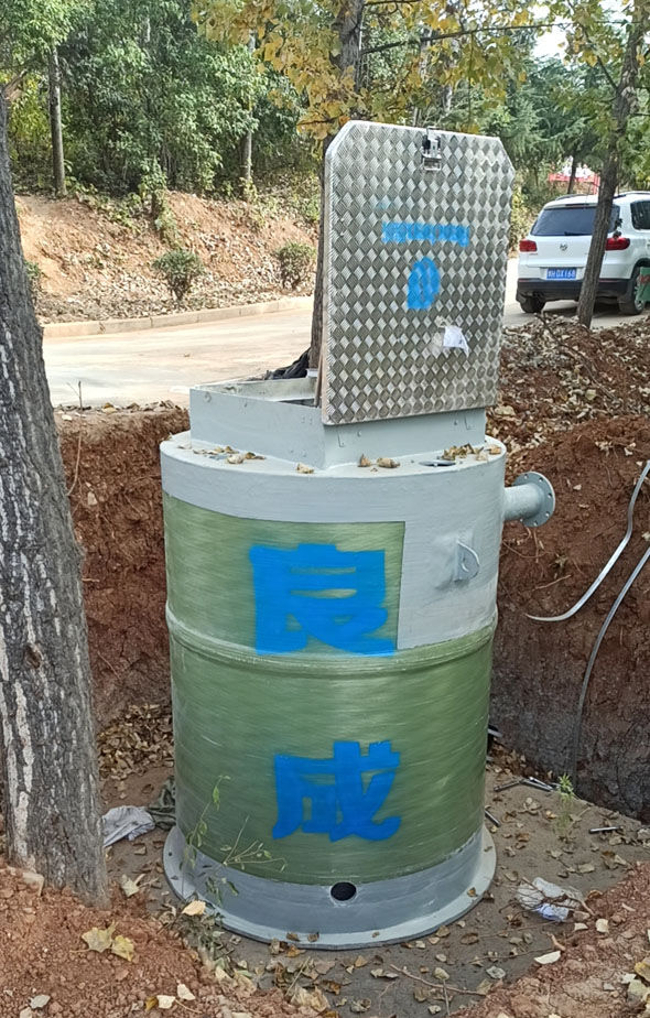 【湖南岳阳】污水收集提升难离良成预制泵站