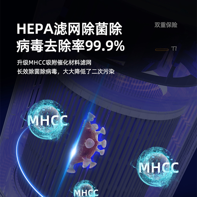 Halfling半身人 D09桌面空气净化器