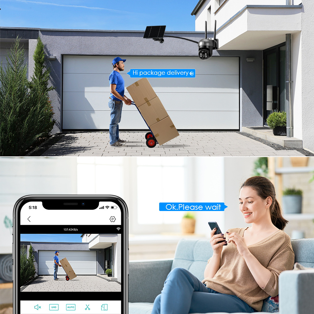 EP2太阳能供电无线网络摄像机