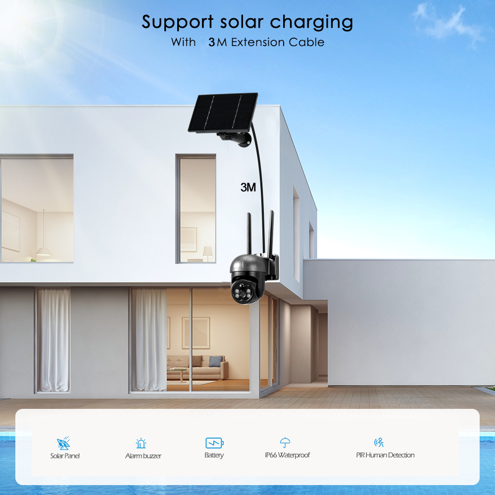 EP2太阳能供电无线网络摄像机