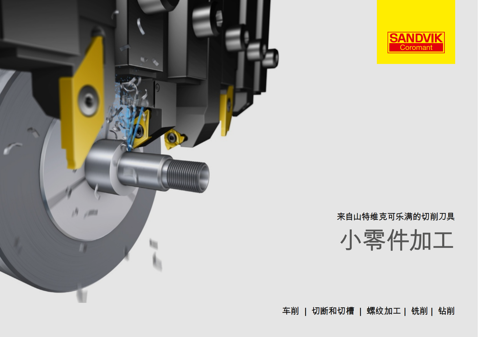 山特维克 CoroMill-Plura整体立铣刀