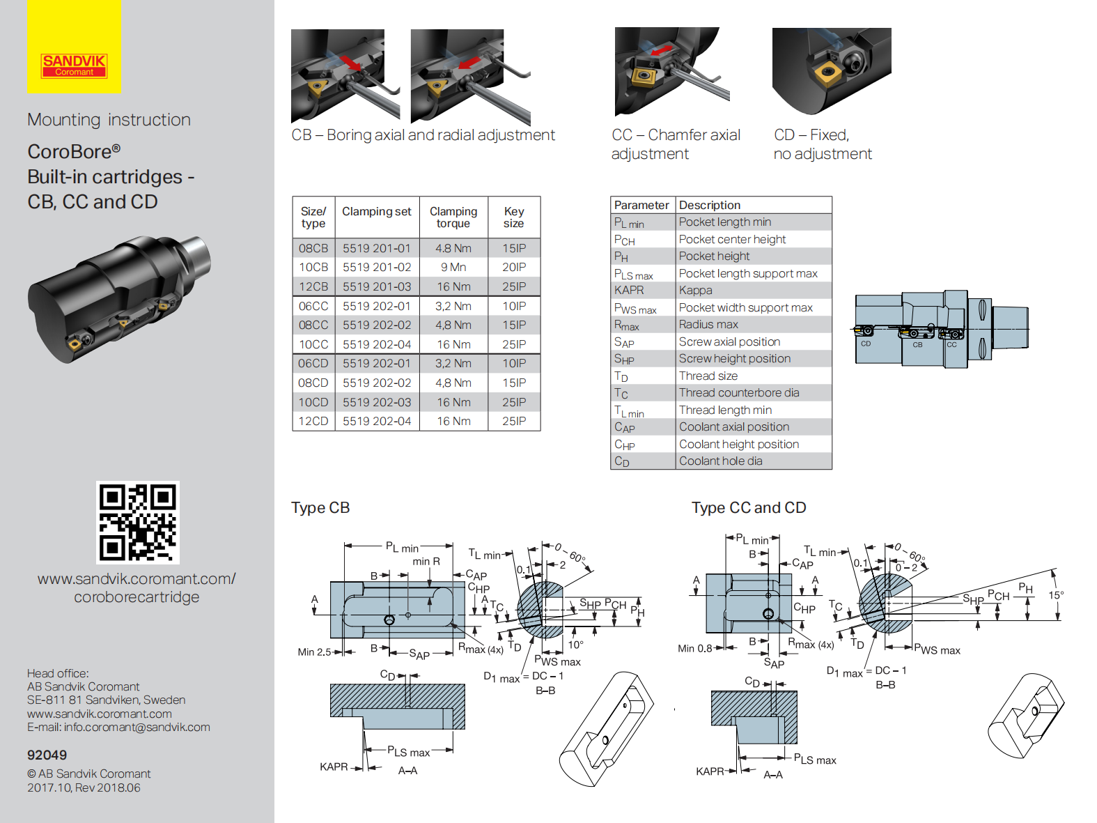 山特维克 CoroBore-Built-in-cartridges-CB-CC-CD-92049