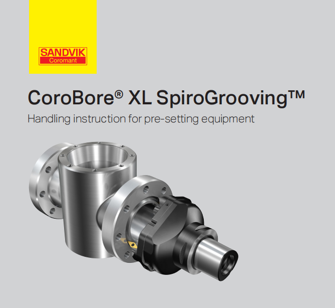 山特维克 CoroBore-XL-SpiroGrooving-92026
