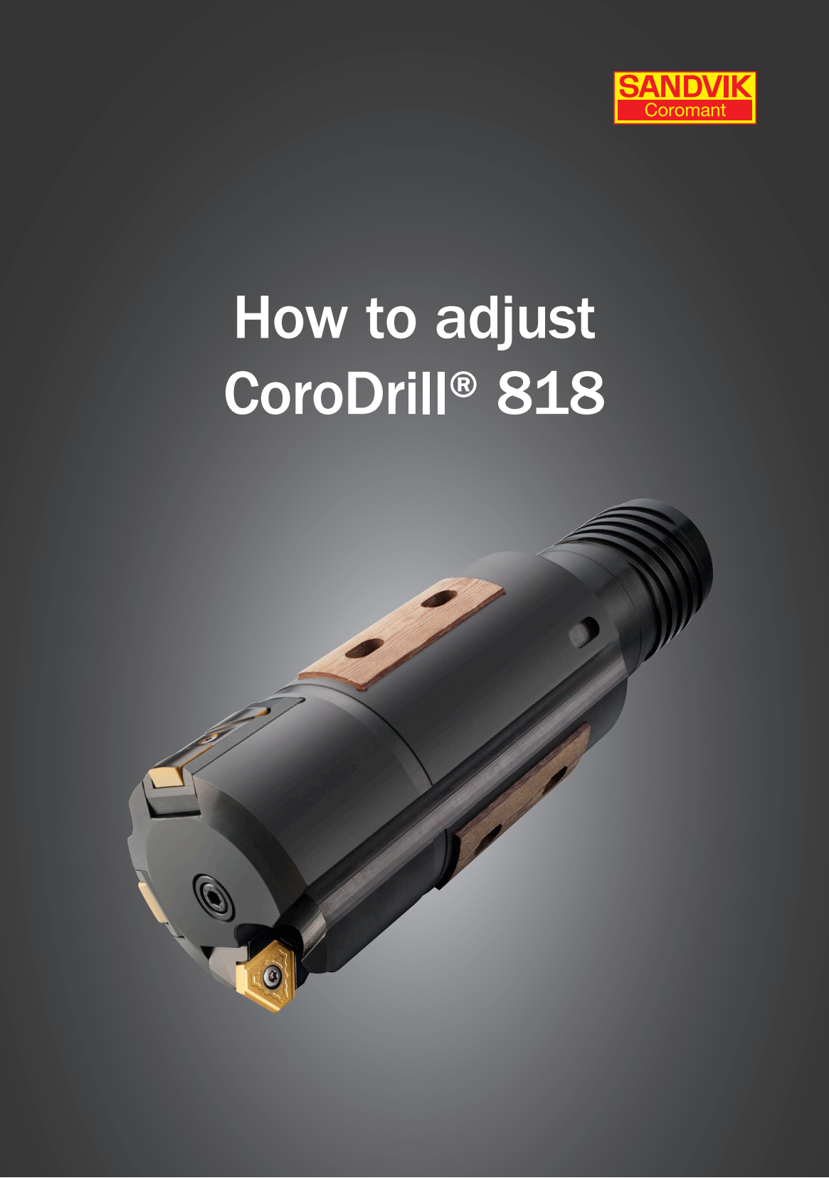 山特维克 How-to-adjust-CoroDrill-818-92011