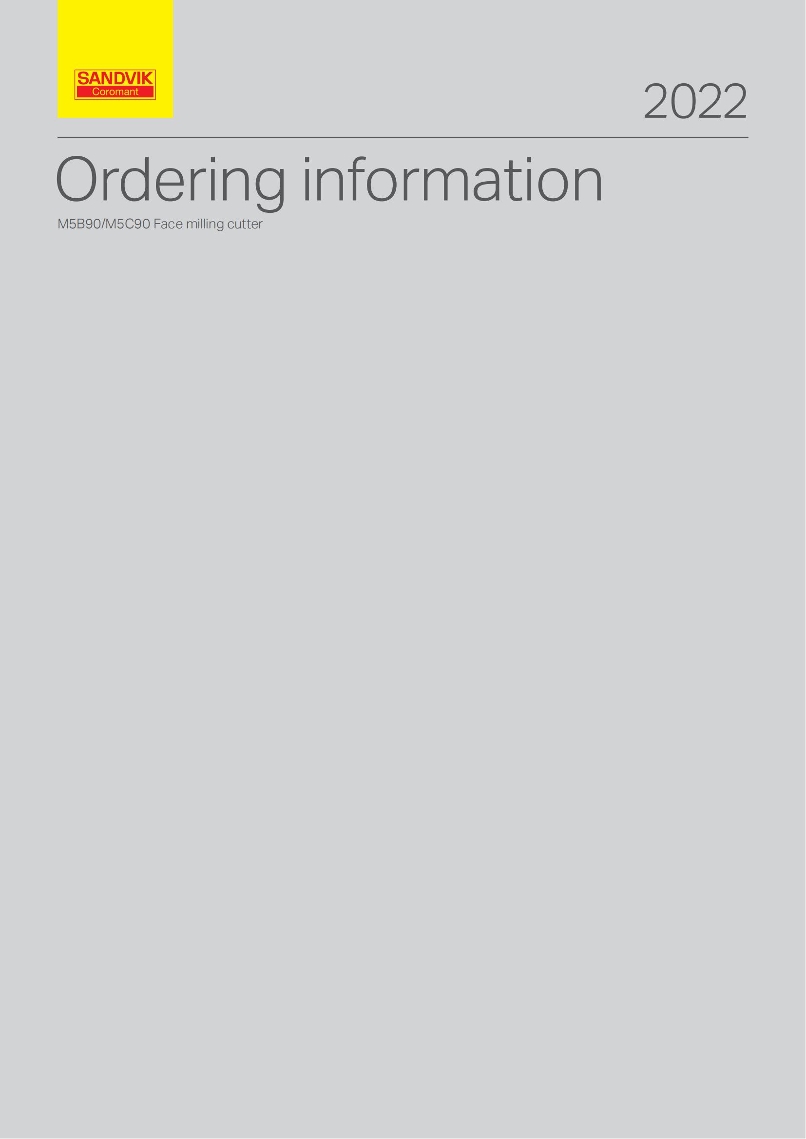 山特维克 m5b90-m5c90-44543