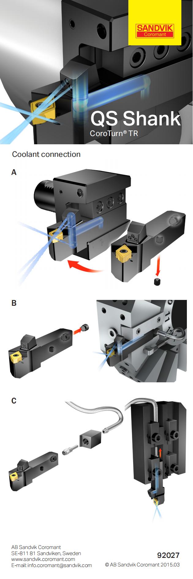 山特维克 QS-Shank-CoroTurn-TR-92027