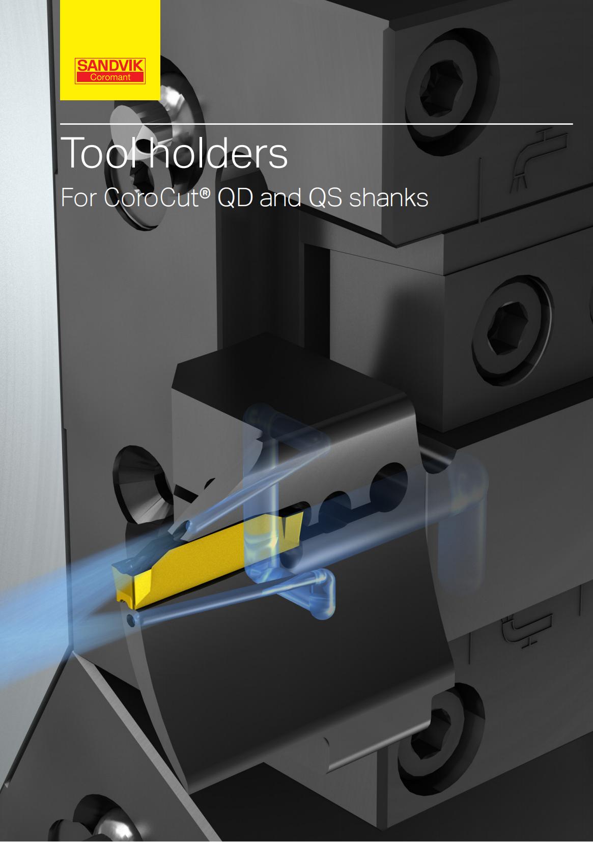 山特维克 Tool-holders-for-CoroCut-QD-and-QS-shanks-92037