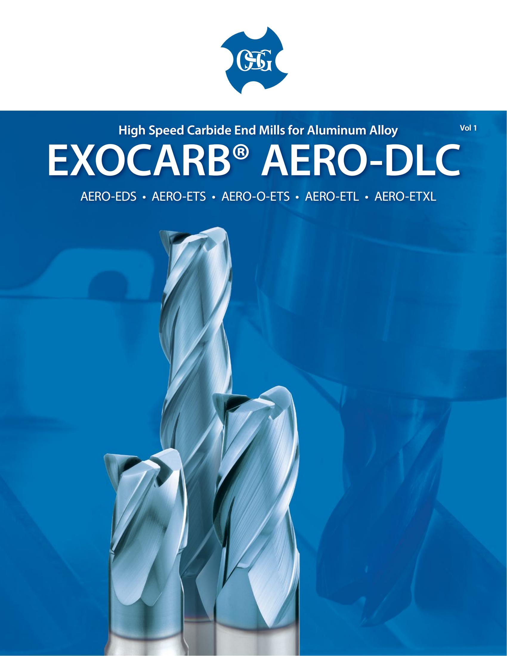 OSG - Product Flyer - End Mill - EXOCARB Aero DLC - Vol 1 - 2023.6.22 - IA