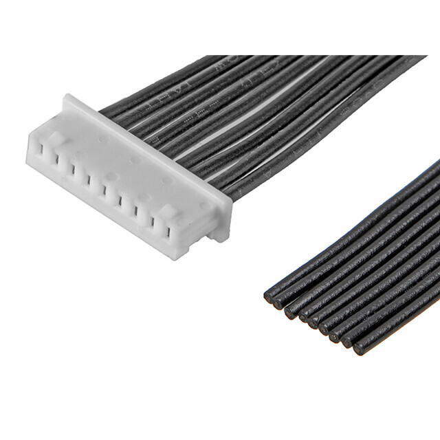 9 矩形电缆组件 插口至单条导线引线 0.246'（75.00mm，2.95