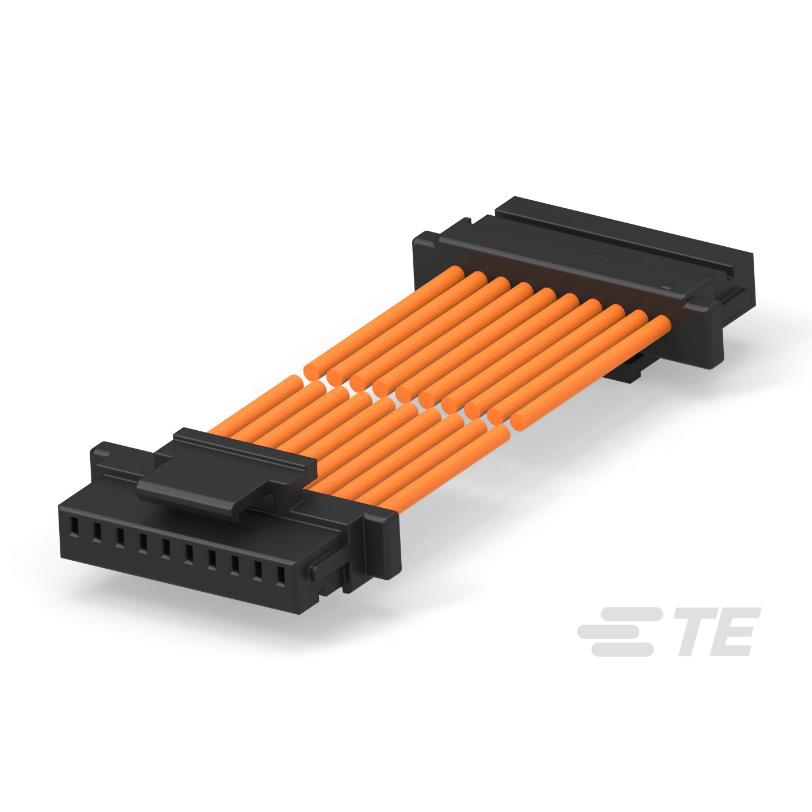 10 矩形电缆组件 插口至插口 0.984'（300.00mm，11.81