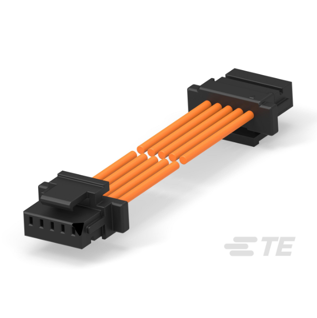 2405415-4 5 矩形电缆组件 插口至插口 0.984'（300.00mm，11.81