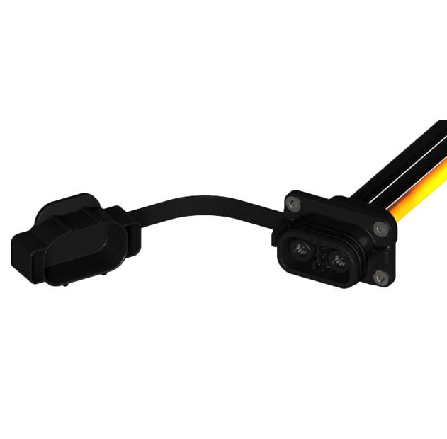 609-AU10169535-J24CBLF-ND 缆线 6 线路 0.67'（0.20m）7.87