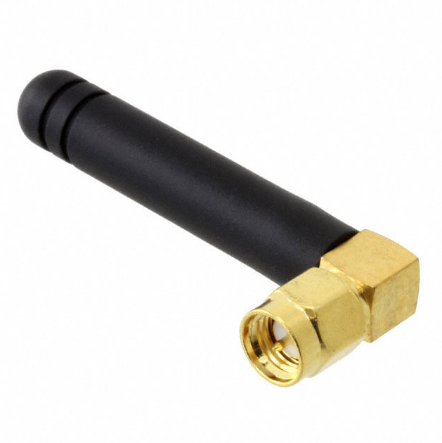 W24-RSMA-M 2.4GHz WLAN 鞭状，直角 RF 天线线束优质材料 稳定性能 锐诚达