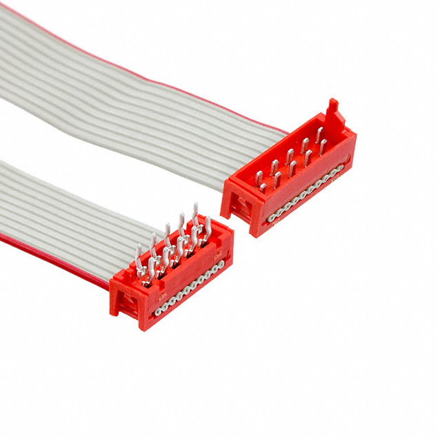 2205071-1 10 矩形电缆组件 Plug to PCB 0.246' 线束多年经验 专业制造 锐诚达