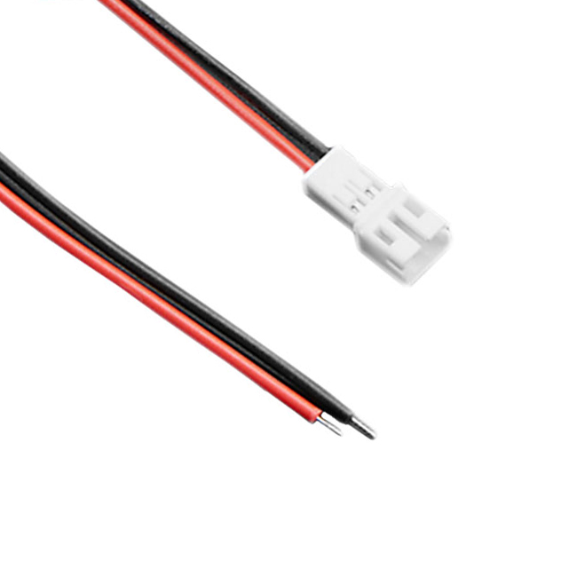 3814 2 矩形电缆组件 插头至单条导线引线 0.656'（200.00mm，7.87