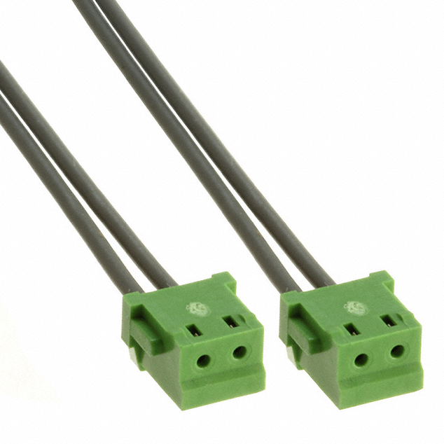 A02ZR02ZR28H305B 2 矩形电缆组件 插口至插口 1.00'（304.80mm） 线束多年经验 专业制造 锐诚达