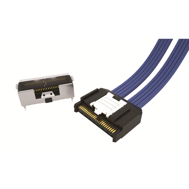 ARC6-16-12.0-LU-LD-2-1 16 18 位置 插头至插头 1.00'（304.80mm） 蓝色 屏蔽 线束广泛适用 规格齐全 锐诚达