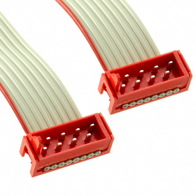 2205062-2 8 矩形电缆组件 插头至插头 0.492' 线束多种型号 广泛适用 锐诚达