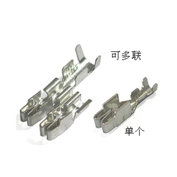 现货 黄铜母端子 适配线径0.5-1.0# 平方导线 众志 P/N DJB621A-5*0.6T 锐诚达