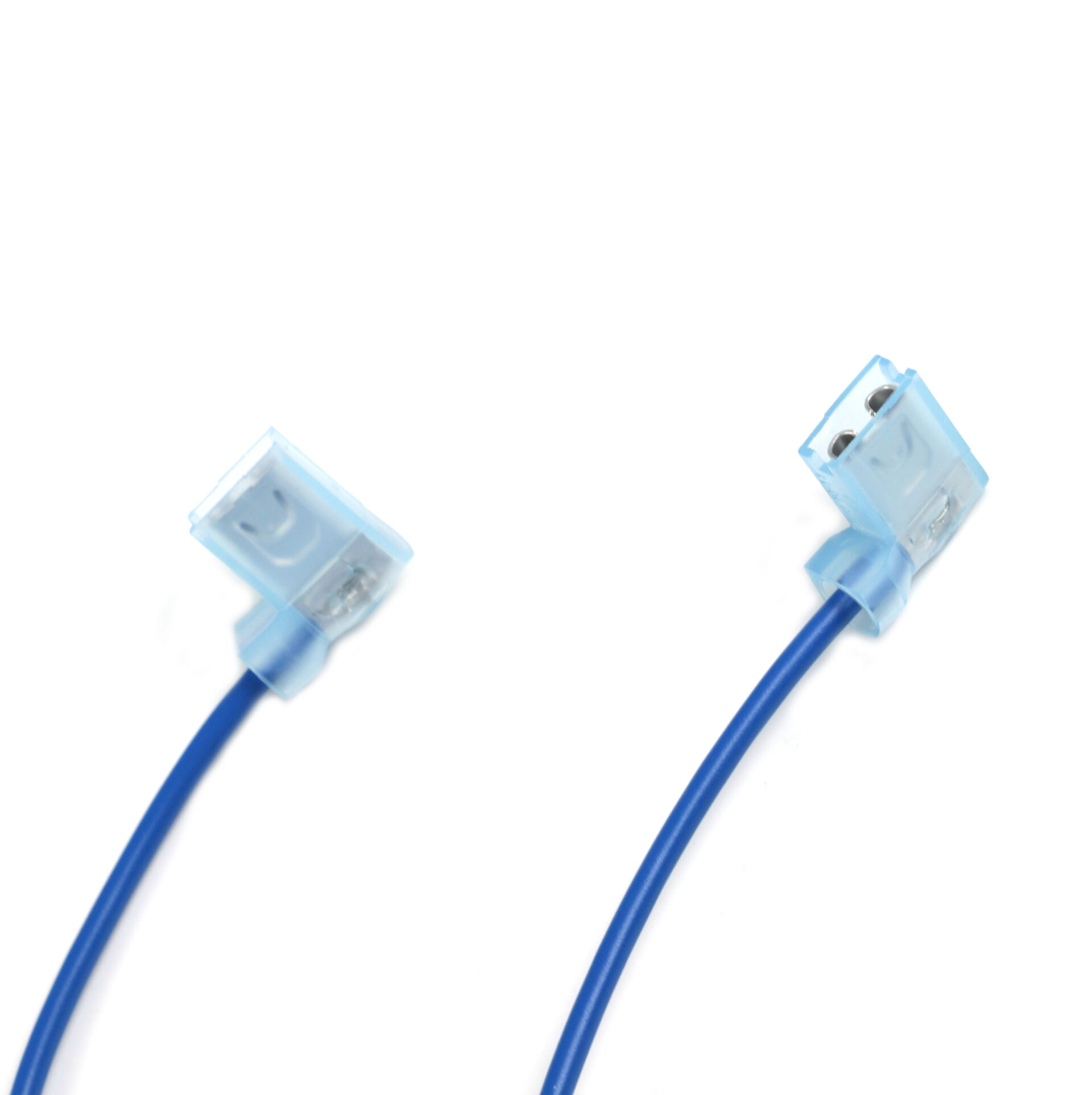 10 x 6.3 毫米快速断开母铲形端子压接连接器 15 厘米电线