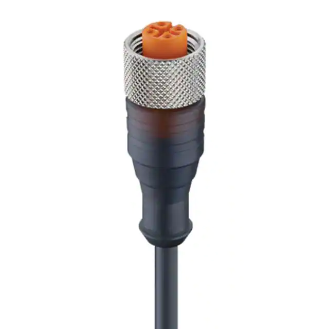 M12 母连接器执行器/传感器线组 CBL 4POS FMALE 32.8'