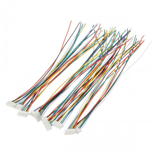 定制迷你微型 JST 1.5mm zh 6 针插头和电线电缆