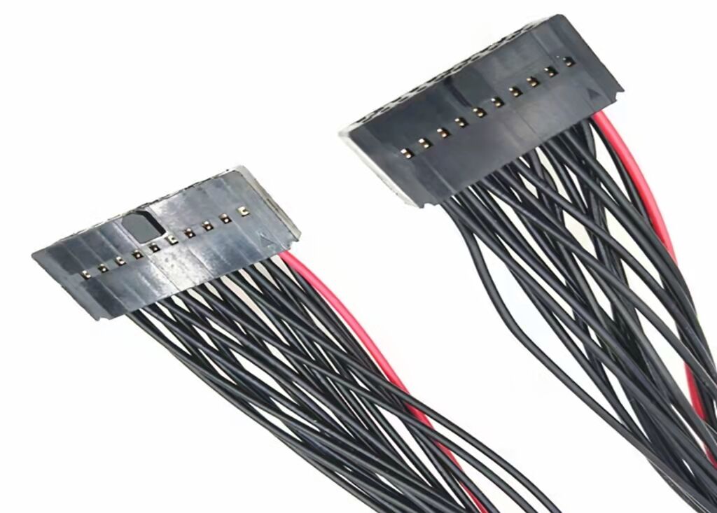 Molex Dupont IDC 定制线束 20 针至 20 针压接电缆组件