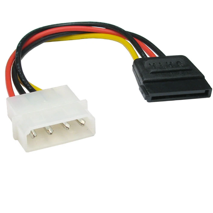串行 ATA SATA 电源转换器适配器 Molex 到 s-ata 电缆组件