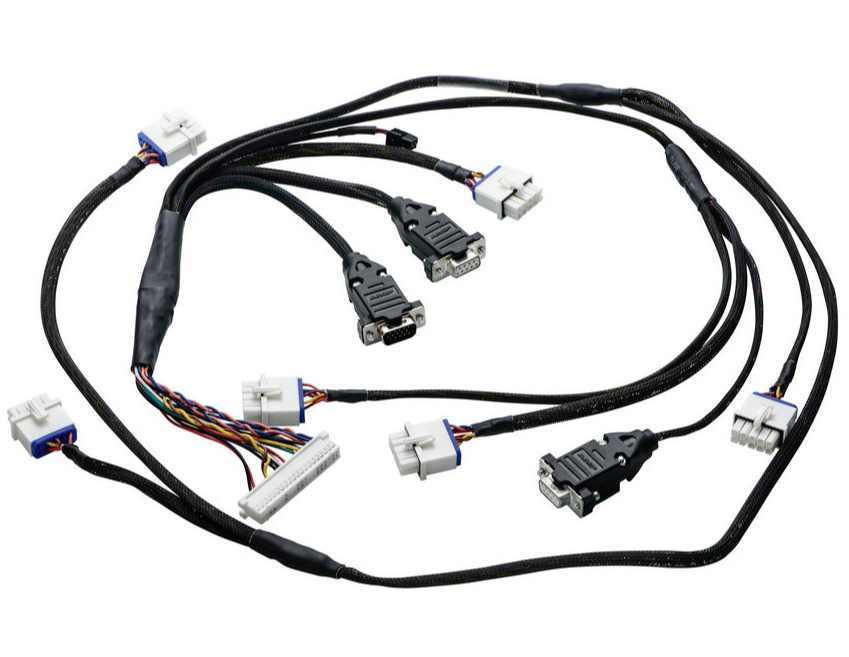 定制多用途电缆组件多连接器电信电缆组件