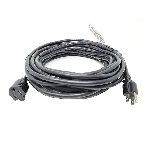 50 英尺户外重型电源延长线 NEMA 5-15P 至 NEMA 5-15R 14AWG