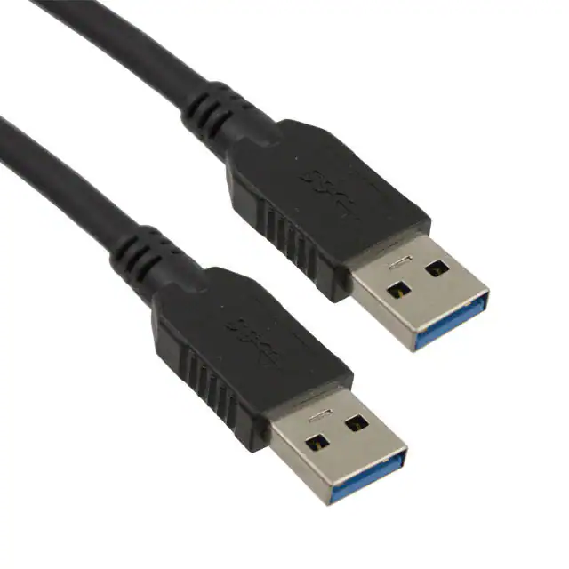 USB 3.0 电缆公头 A 到公头 A 24 30 AWG 数据传输电缆组件