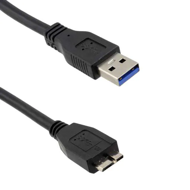 USB 3.0 电缆 a 公头转 micro-b 公头电缆组件供应工厂