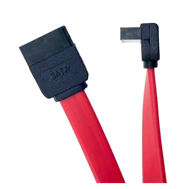 Sata3直转直角数据线总成最高支持6G传输速率