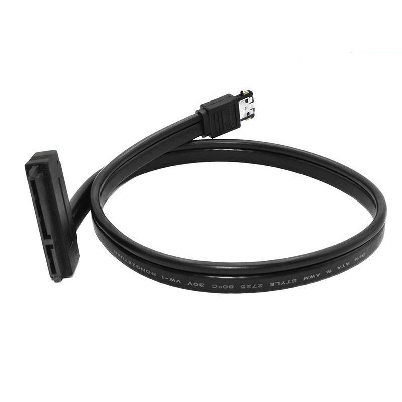 SATA 22P to Power ESATA USB 2-in-1 cable 支持5V光驱转Cable