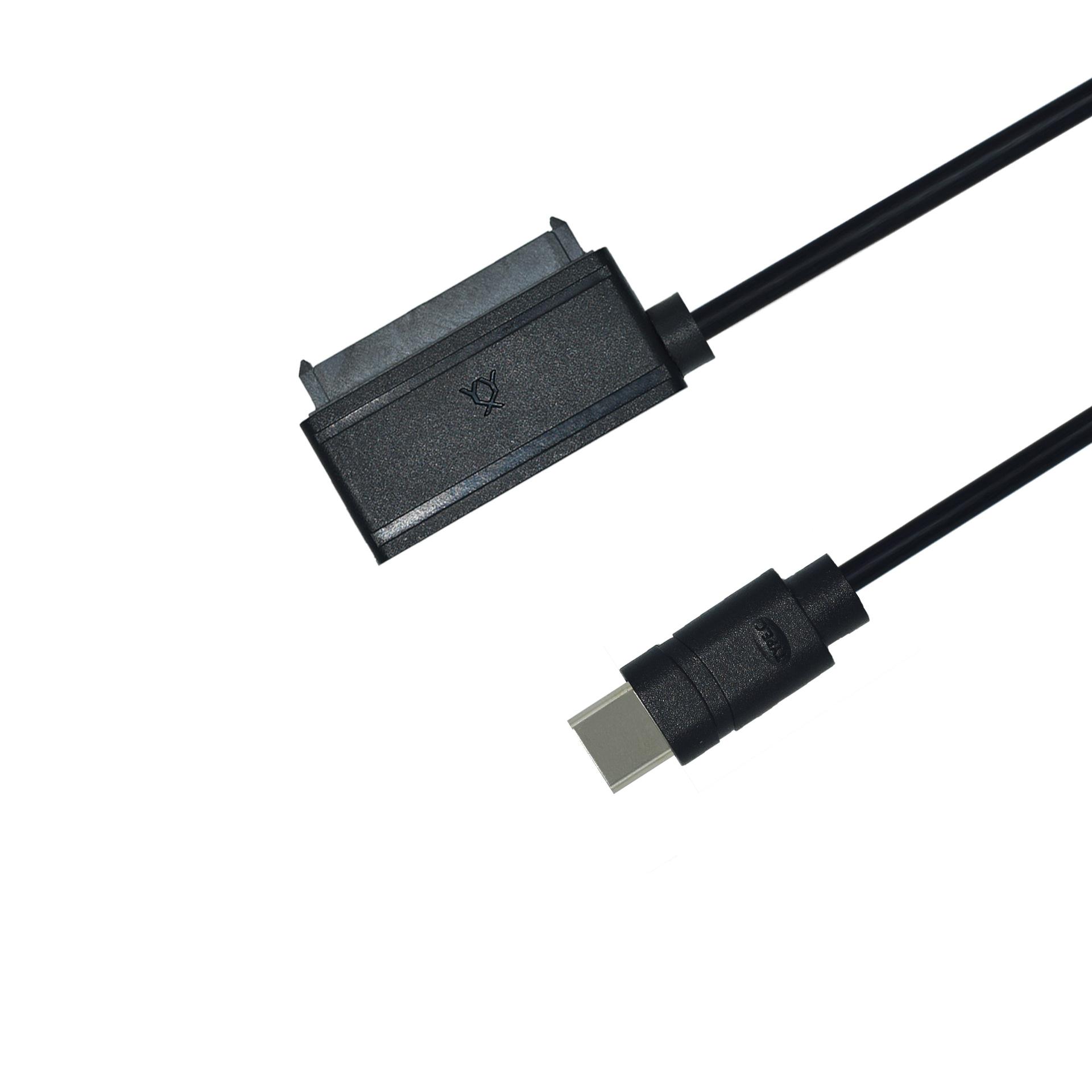 USB3.0转sata弯头Type-c2.5/3.5SATA转Type-c数据线硬盘转接线