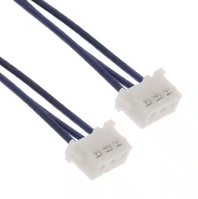 连接总成A03KR03KR26E203B 3 矩形电缆组件 插口至插口 0.667' 线束绿色环保 节能降耗 锐诚达